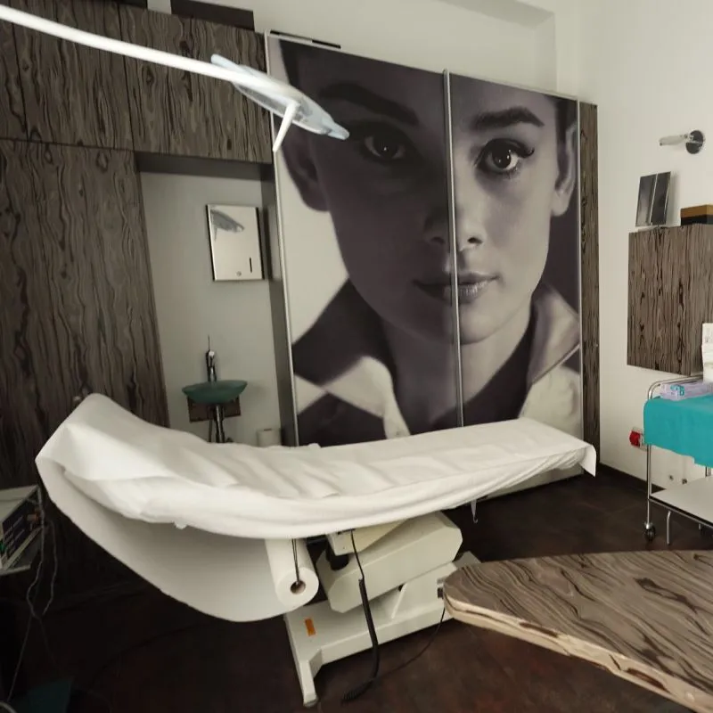 La sala visita dello studio del Dott. Fiori a Milano
